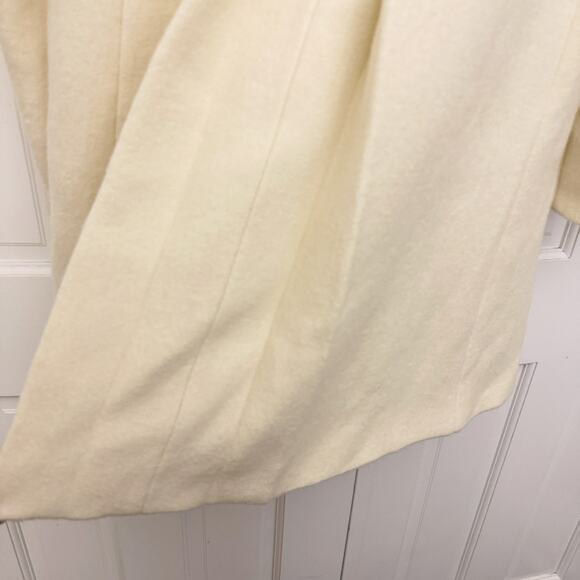 ME+EM Wool-Blend Military A-Line Coat in Natural (Size US 8) - Picture 14 of 14